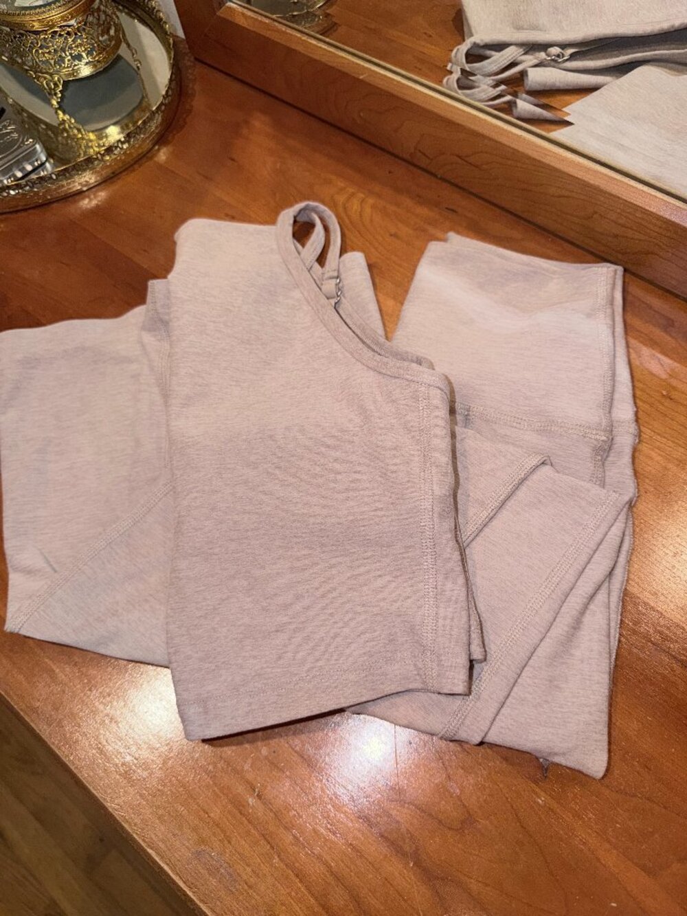 Beyond Yoga Spacedye Make the Cut Pant Matching Tank Set S